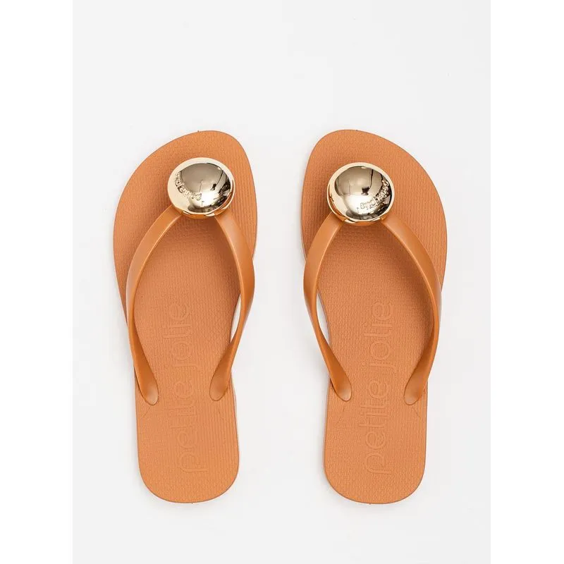 Chinelo Petite Jolie Fresh Doce De Leite PJ7637 36
