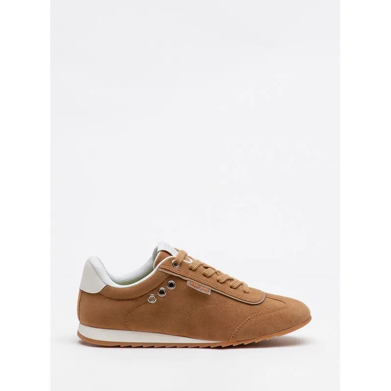 Tênis Petite Jolie Flat Sneaker Doce De Leite PJ7546 36