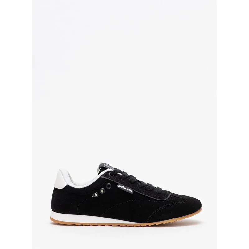 Tênis Petite Jolie Flat Sneaker Preto/Preto PJ7546 33-4