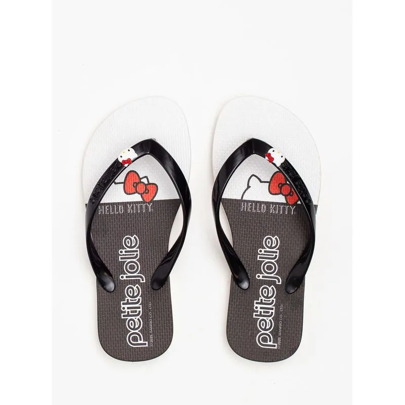 Chinelo Infantil Fresh In Preto/Hello Kitty 10 PJ7206INHK 27-8