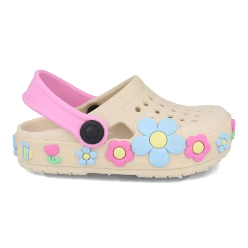 Babuche Casual Funfeet Infantil Menina Off White 25
