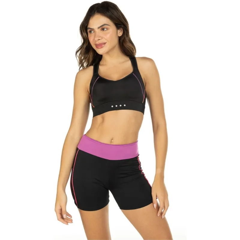 Top com Bojo Oxer Alta Sustentação New - Adulto Preto M