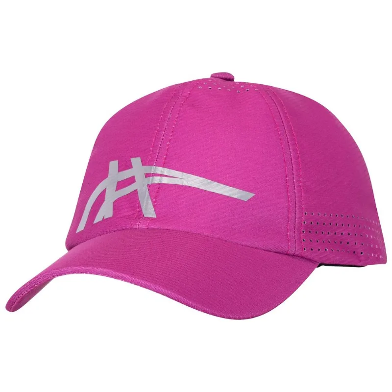 Boné Asics Aba Curva Strapback Dry Fit com Protecao UV 30+ - Adulto