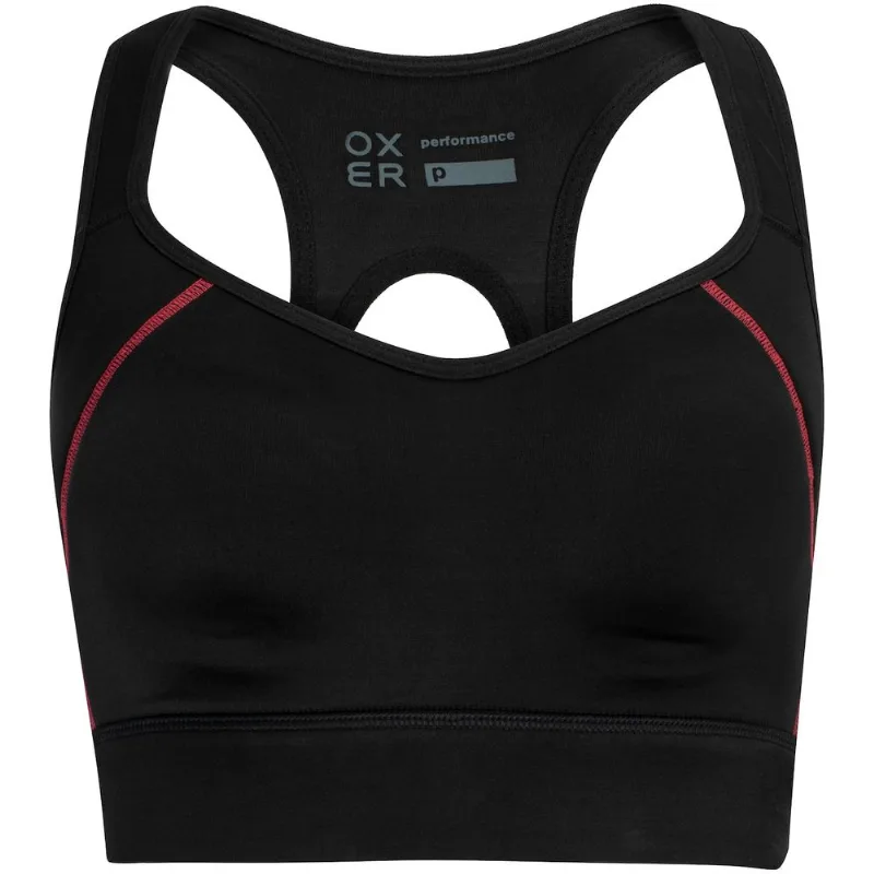 Top com Bojo Oxer Alta Sustentação New - Adulto Preto Top com Bojo Oxer Alta Sustentação New - Adulto Coral P