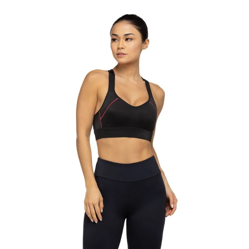 Top com Bojo Oxer Alta Sustentação New - Adulto Preto Top com Bojo Oxer Alta Sustentação New - Adulto Coral G