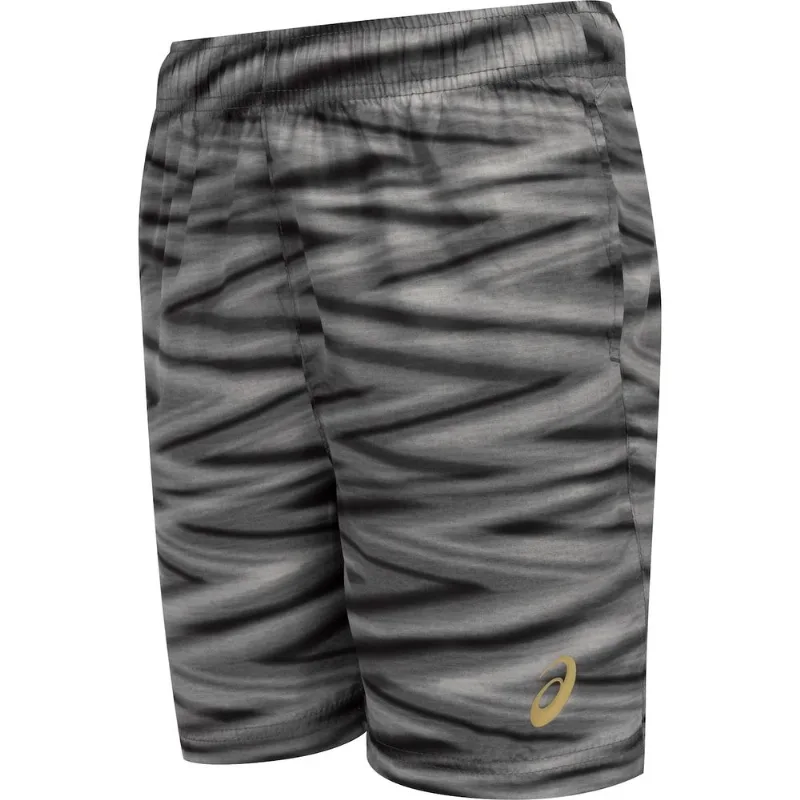 Bermuda Infantil ASICS Performance Zipper Cinza Escuro 12