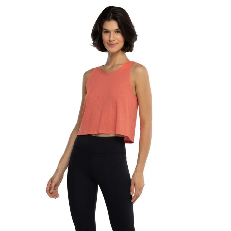 Camiseta Regata Cropped Feminina Oxer Telada