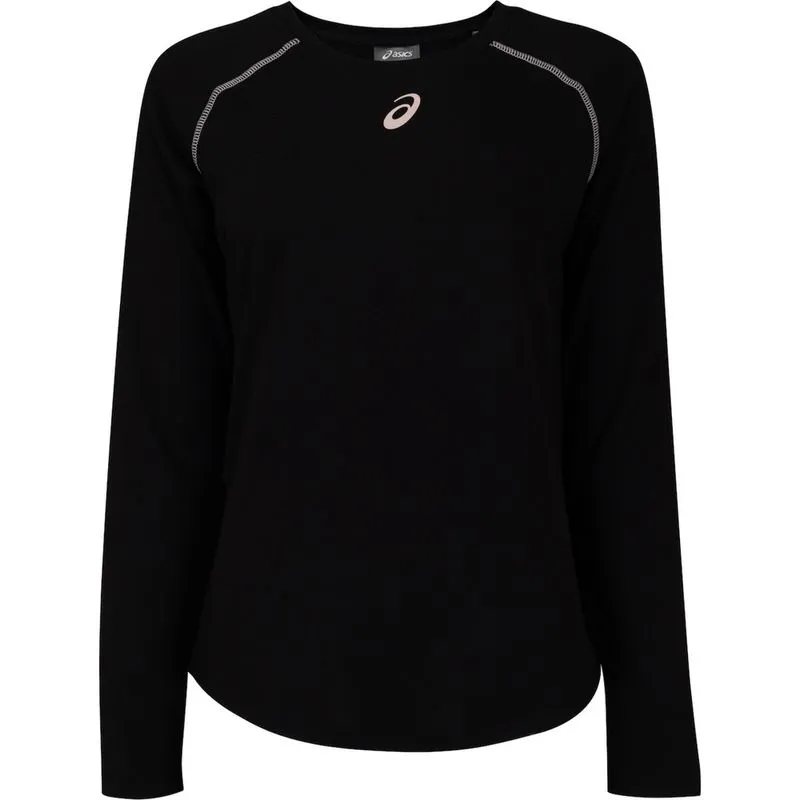 Camiseta Feminina asics Manga Longa Mescla Eco Modal