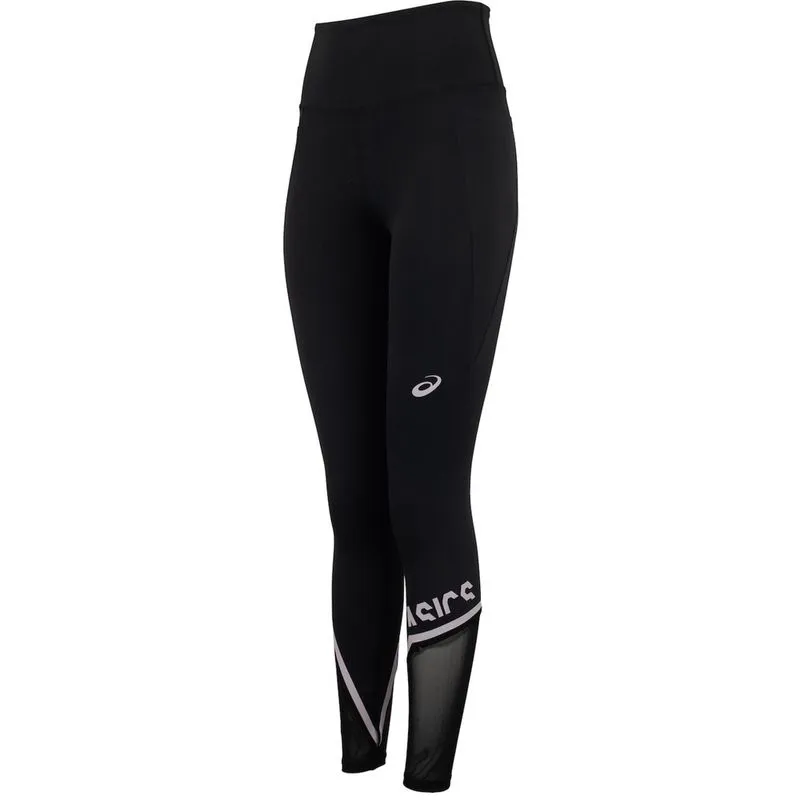 Calça Legging Feminina asics Recorte e Textura Alta Compressão
