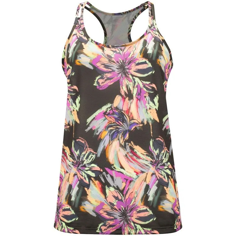 Camiseta Regata Feminina Oxer Alça Fina Floral Maxi ii