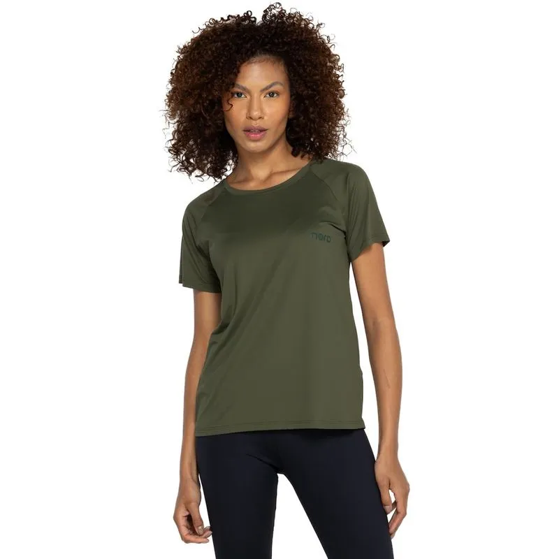 Camiseta Feminina Nord Manga Curta com Proteção Solar uv