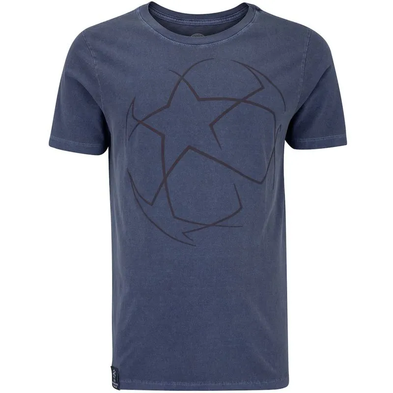 Camiseta uefa Champions Masculina Lavada