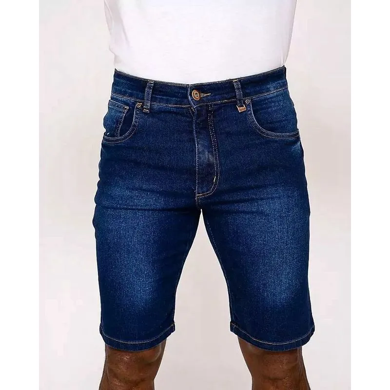 Bermuda Jeans Basica Masculino Reta El - 38765 Tam 38 A 46