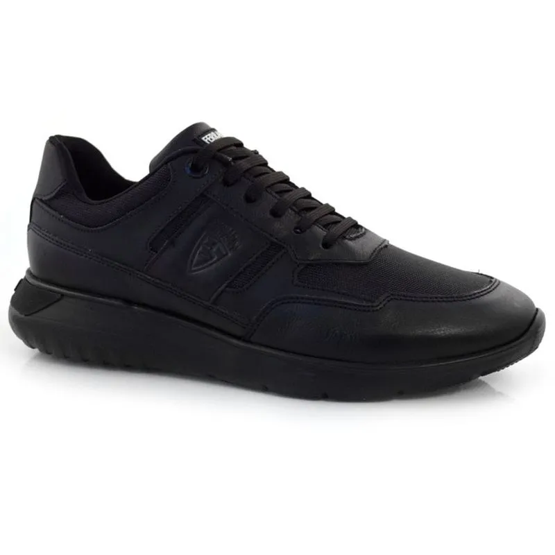 Tênis Masculino de Couro Ferracini Preto 9240572 38