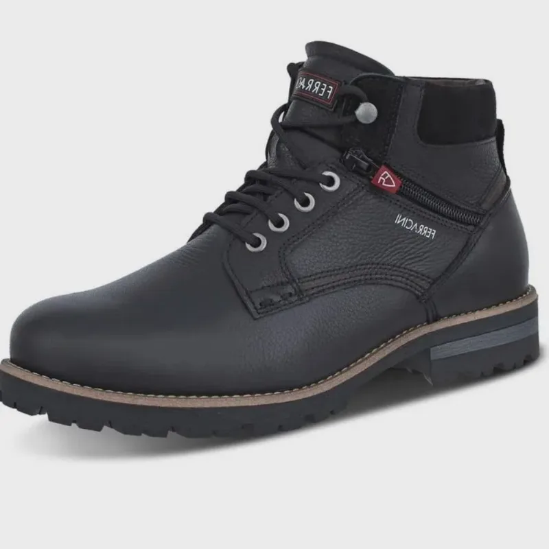 Coturno Ferracini 8832 Masculino Preto