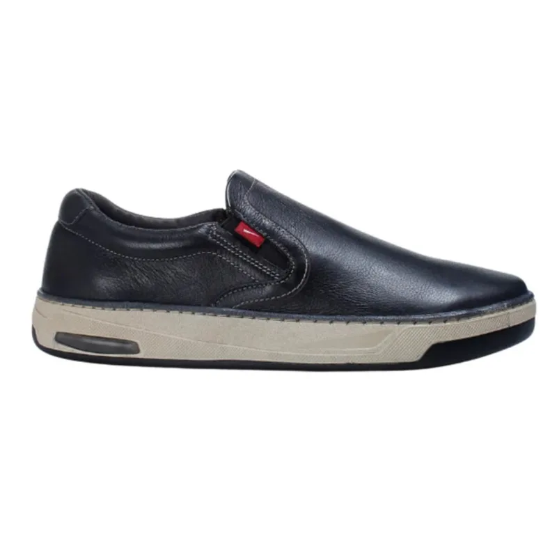 Sapatênis Slip On Tênis Masculino Couro Ferracini 7652-658