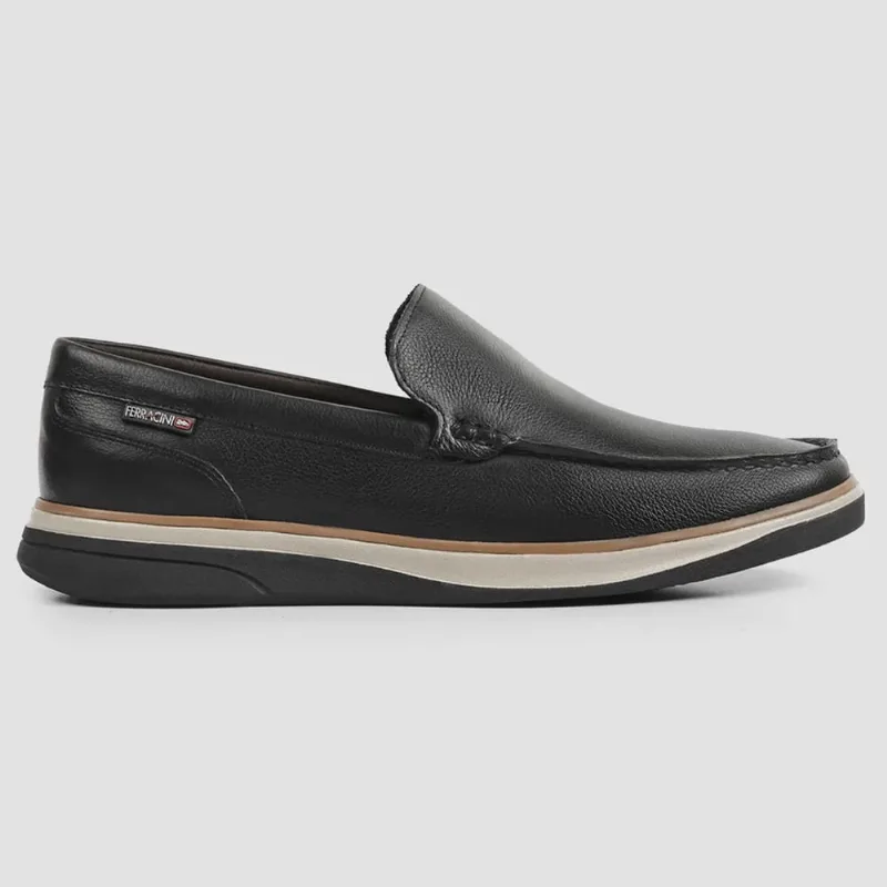 Mocassim Ferracini San Marino Masculino Preto