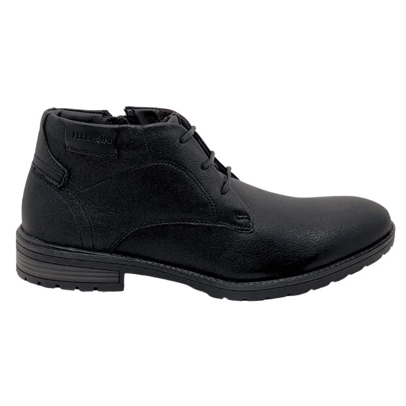 Bota Coturno Ferracini Masculino Couro Confortavel Bagda