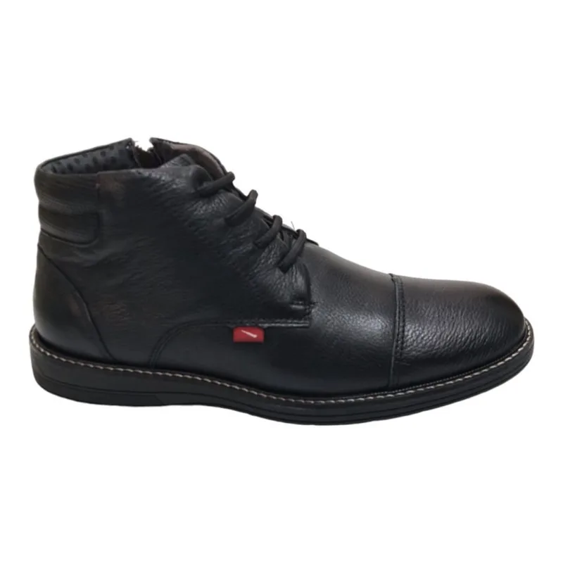 Bota em Couro Masculina Ferracini Kingston - Preto