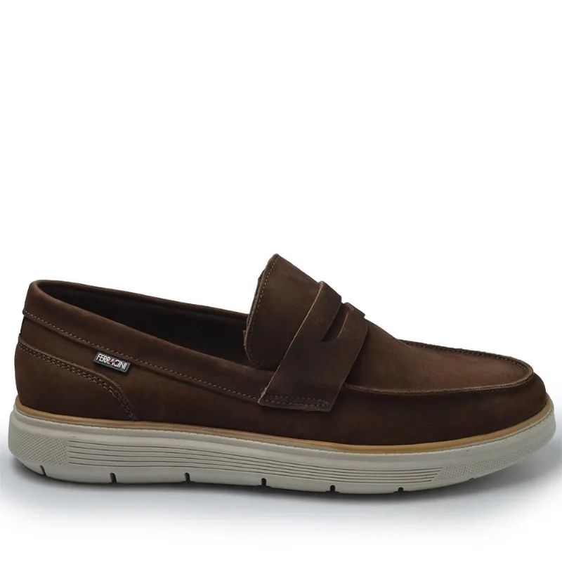 Mocassim Ferracini Masculino Prisma 7270 697B-INDEX CAFE 44