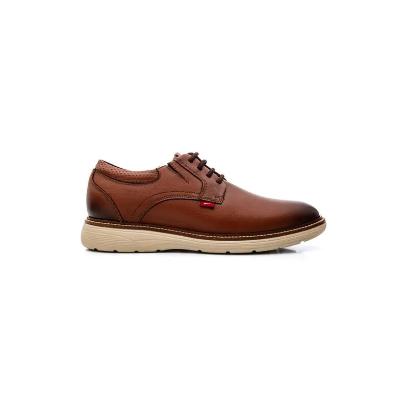 Sapato Ferracini Full Masculino Couro 4565j Marrom 41