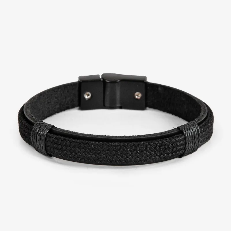 Pulseira Ferracini em Couro STL129A P