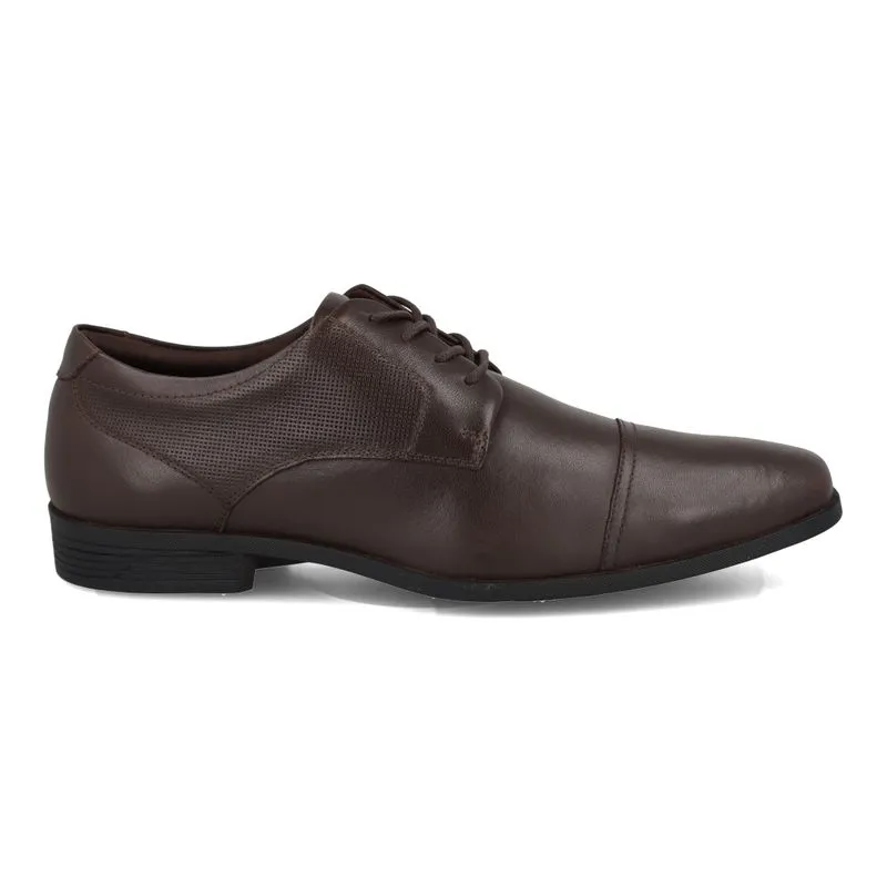 Sapato Ferracini Couro Marrom Masculino 42