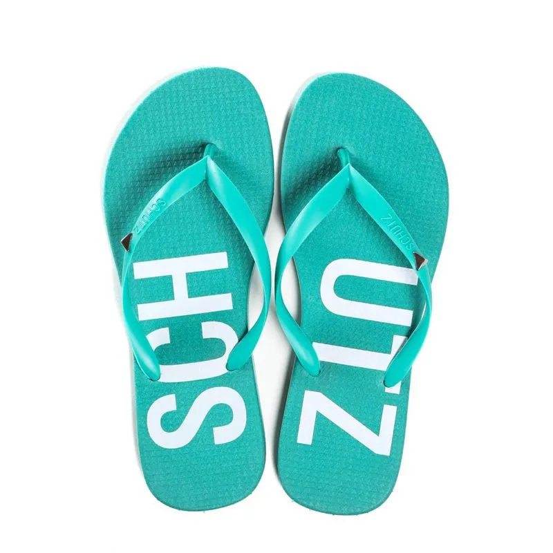 Chinelo Schutz Verde 37/38