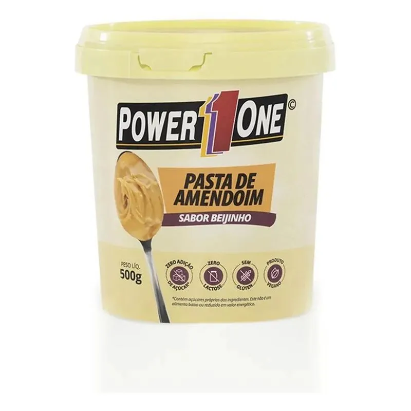 Pasta De Amendoim Power One 500g - Todos Sabores