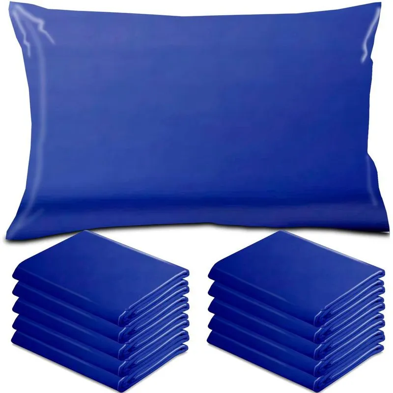 Kit 10 Protetor de Travesseiro Impermeável Hospitalar Courvin 50x70cm bf Colchões