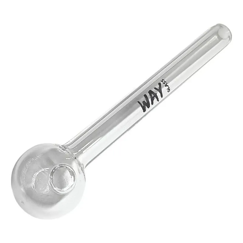 Kit 10 Pipe De Vidro 10cm Oil Óleos Dab Dabber Wax
