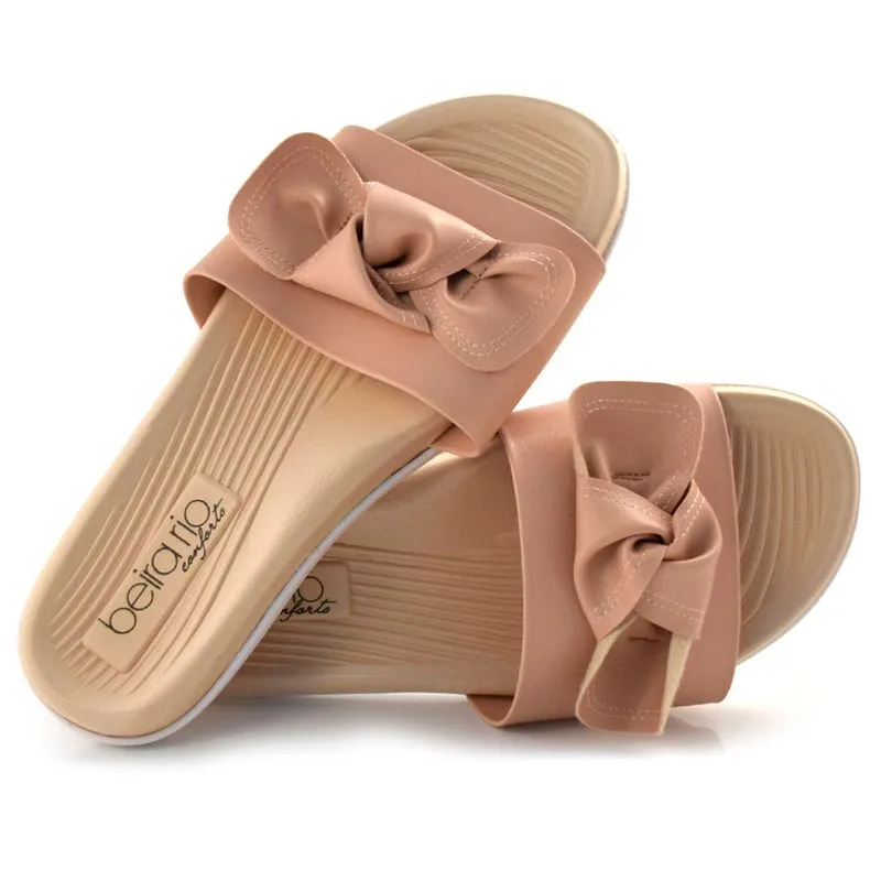 Chinelo Slide Feminino Beira Rio Rosa 8360220-19447 33