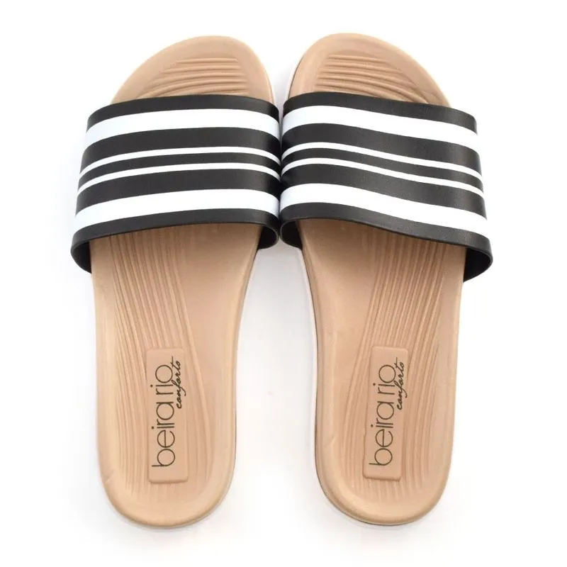 Chinelo Slide Feminino Beira Rio Preto 8360222-19448 38