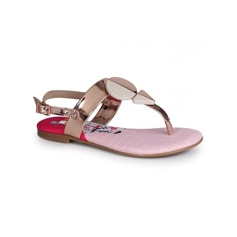 SADALIA INFANTIL OURO ROSADO MOLEKINHA 2325.100