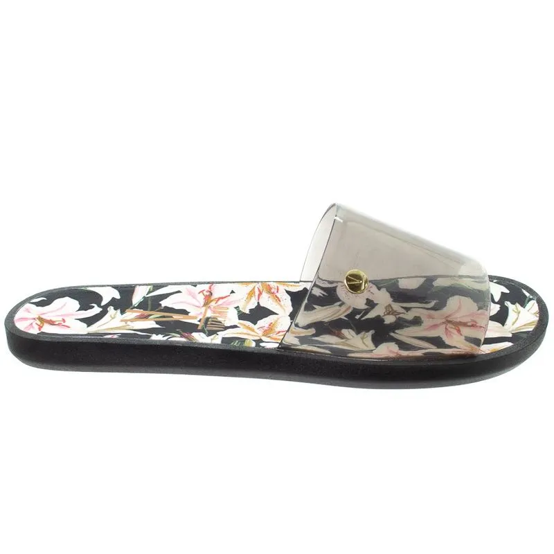 Chinelo Feminino Slide Vizzano Transparente Chinelo slide vizzano transparente