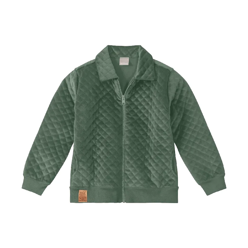 Jaqueta Juvenil Menino Com Punho 10/18 - 1000064359-VERDE-10