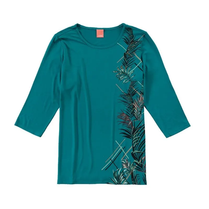 Blusa Feminina Manga Longa 7/8 Malwee Wee Plus