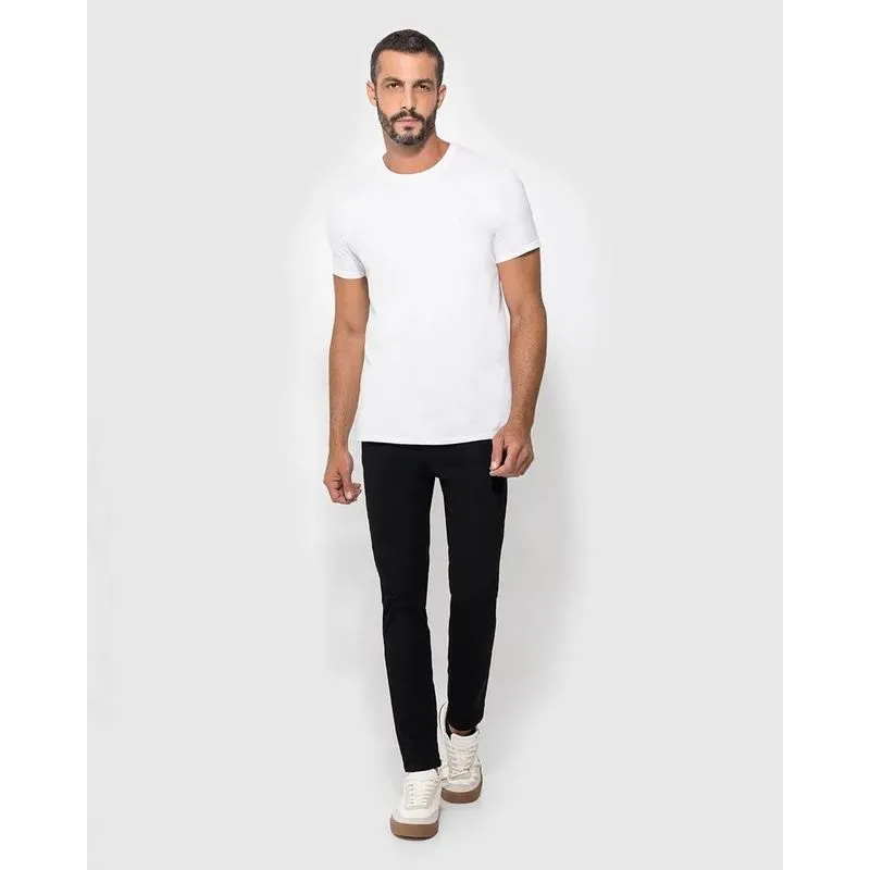 Calça Masculina Skinny Sarja Enfim