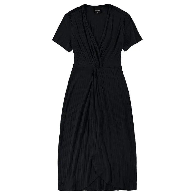 Vestido Feminino Malwee Decote Transpassado Ribana