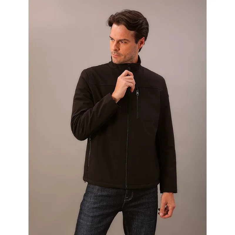 Jaqueta Masculina Soft Shell Calvin Klein - Preto Jaqueta Masculina Soft Shell Calvin Klein Preto p