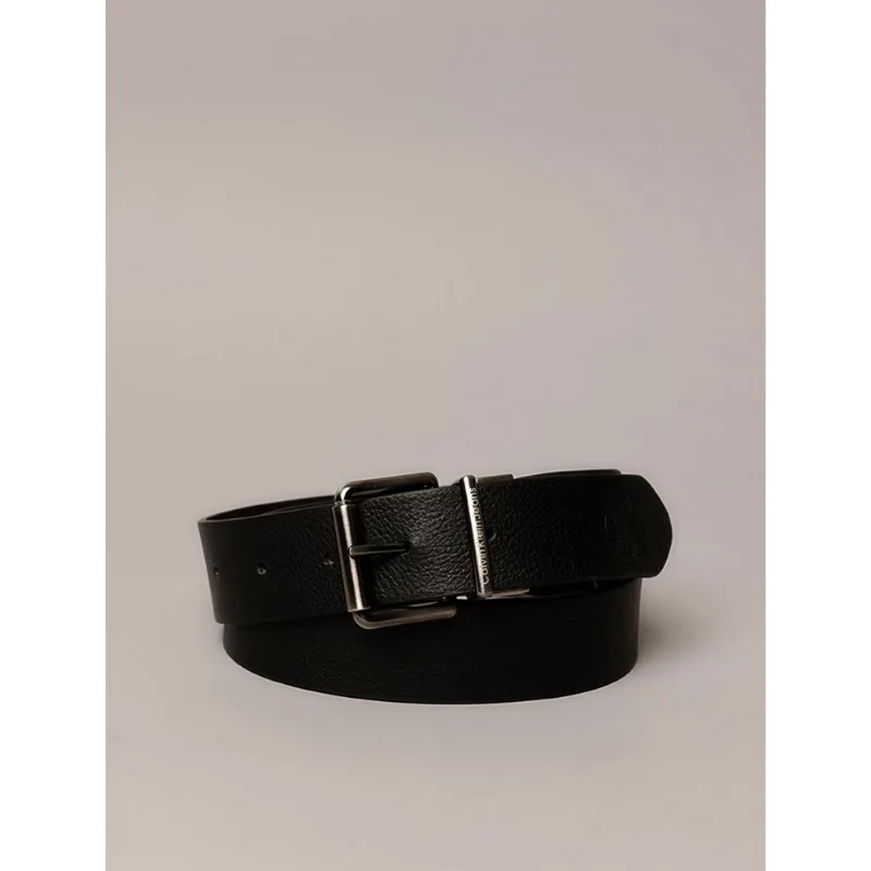 Cinto Masculino de Couro Dupla Face Calvin Klein Jeans - Preto Cinto Masculino de Couro Dupla Face Calvin Klein Jeans Preto 95