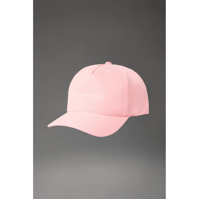 Boné Menina Aba Curva 5 Gomos Sarja Calvin Klein Jeans - Rosa Claro Boné Menina Aba Curva 5 Gomos Sarja Calvin Klein Jeans Rosa Claro g