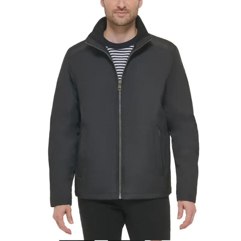 Jaqueta Masculina Nylon Básica Calvin Klein - Preto Jaqueta Masculina Nylon Básica Calvin Klein Preto p