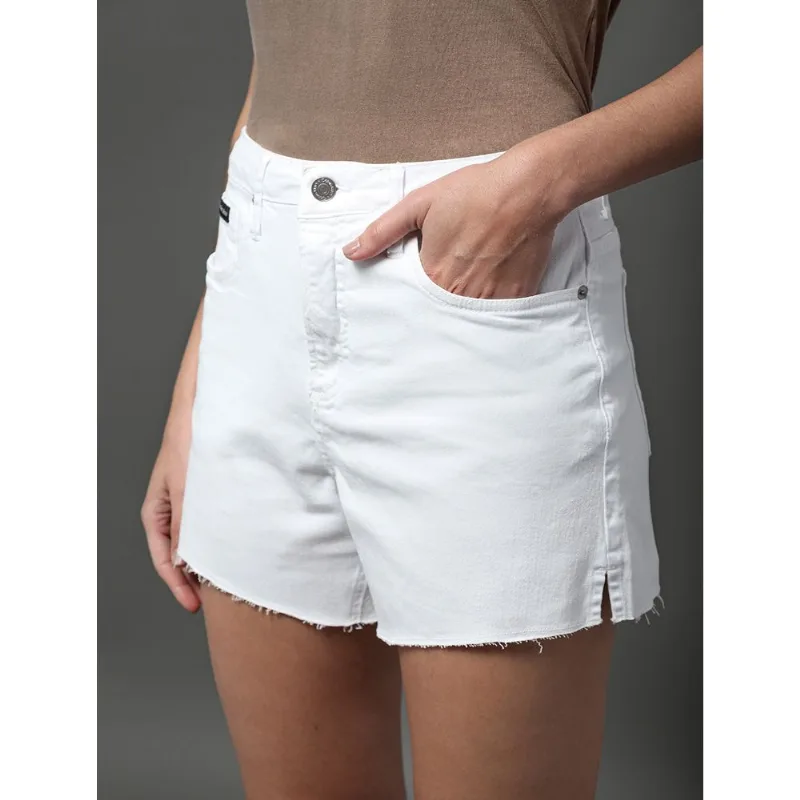 Shorts Color Five Pockets Calvin Klein Jeans - Branco Shorts Color Five Pockets Calvin Klein Jeans Branco 36