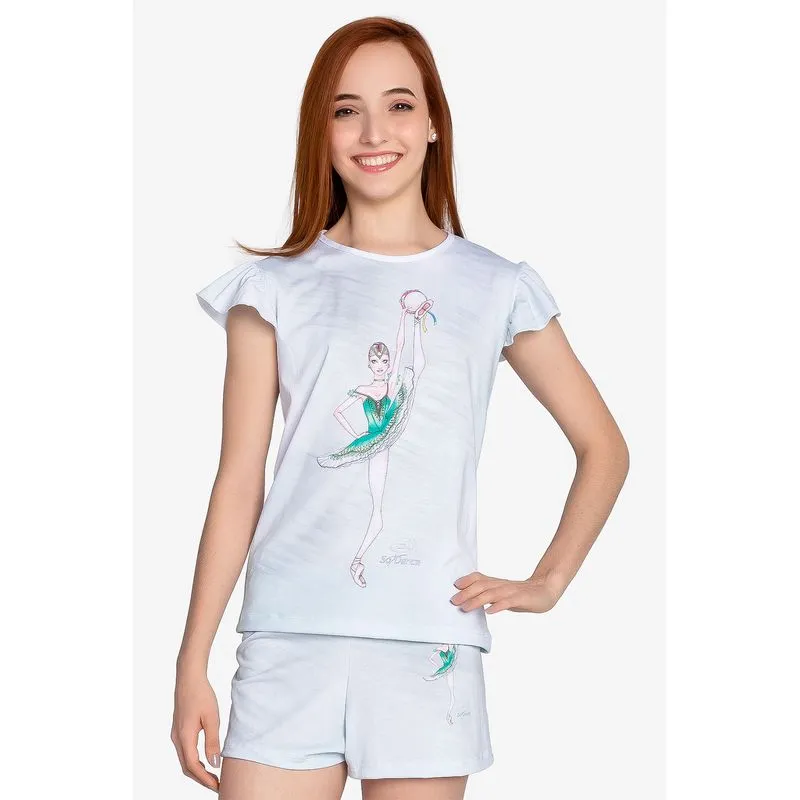 SD-1789 Pijama Curto - Adulto SL1450 P