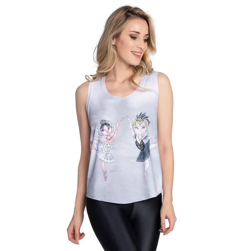 SD-1783 Camiseta Regata com Decote em "V" SL27 M