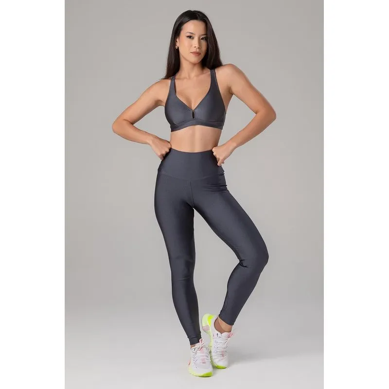 CALÇA LEGGING SLIM SHAPE TRAINING ADULTO - CHUMBO G