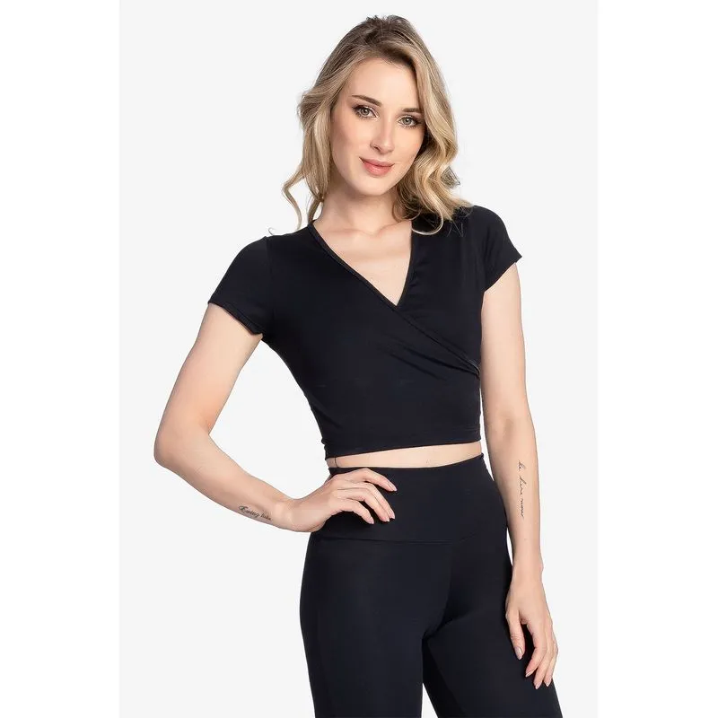 SD-1907 Top Cropped - Preto Preto M