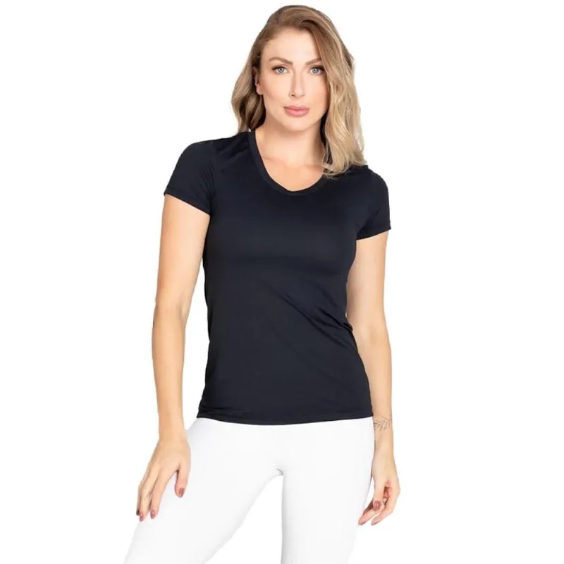 Camiseta Trinys Eco Dry Essential A-860 Feminina G / Preto.