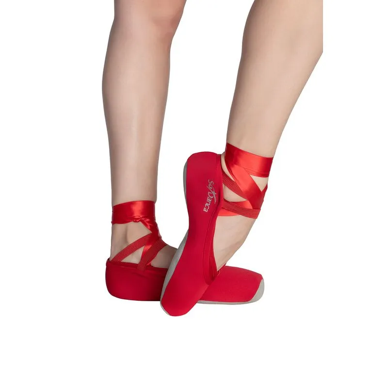 Protetor para Sapatilha de Ponta com elástico - AC12 Vermelho G